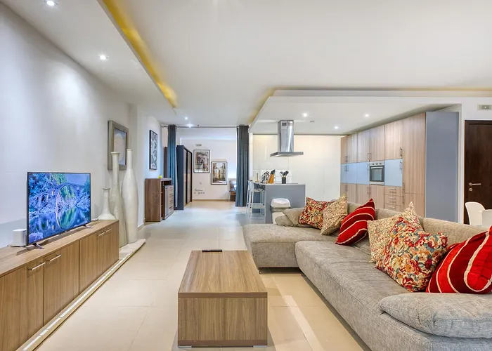 Spacious & Chic 1 Bedroom In Waterfront Gspi1-1 Apartmán Birgu