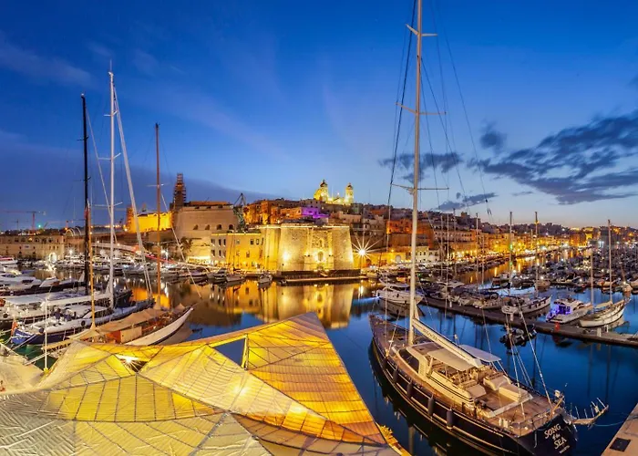 Spacious & Chic 1 Bedroom In Waterfront Gspi1-1 * Birgu